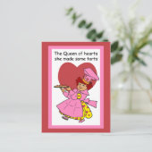 Carte Postale Reine des Coeurs (Debout devant)