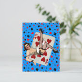 Carte Postale Reine des Coeurs brisés (Debout devant)