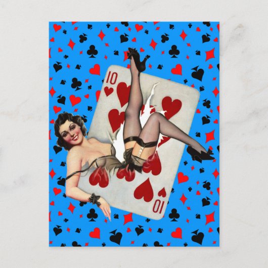 Carte Postale Reine des Coeurs brisés (Devant)