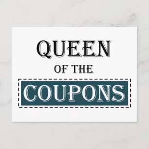 Carte Postale Reine des Coupons
