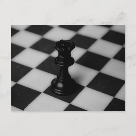 Carte Postale Reine des échecs (Devant)