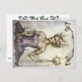 Carte Postale Reine des fées (Devant / Derrière)