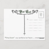 Carte Postale Reine des fées (Dos)