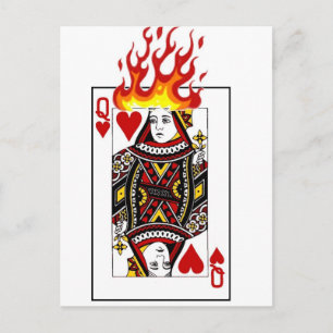 Carte Postale Reine des flammes