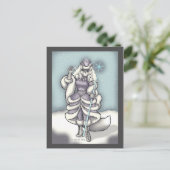 Carte postale Reine des neiges (Debout devant)