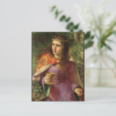 Carte Postale Reine Eleanor, c. 1858 par Frederick Sandys (Debout devant)