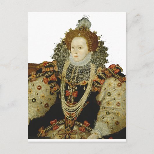 Carte Postale Reine Elizabeth I (Devant)