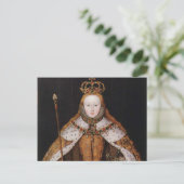 Carte Postale Reine Elizabeth I (Debout devant)