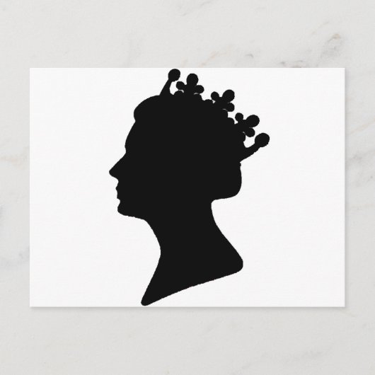 Carte Postale Reine Elizabeth II (Devant)