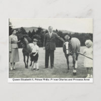Reine Elizabeth II, Prince Philip, Charles, Anne
