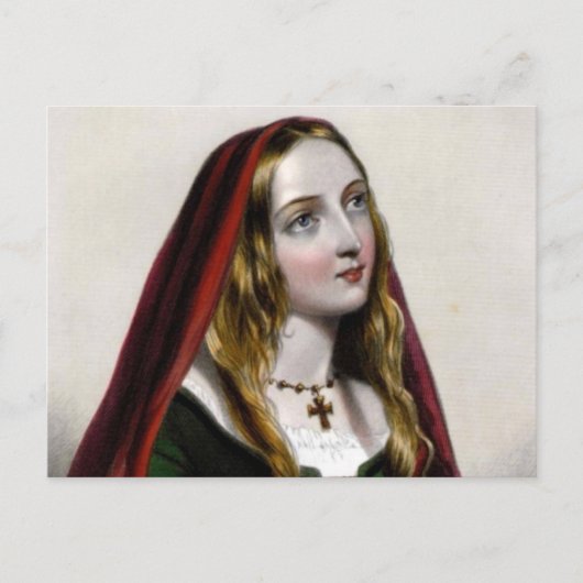 Carte Postale Reine Elizabeth Woodville (Devant)