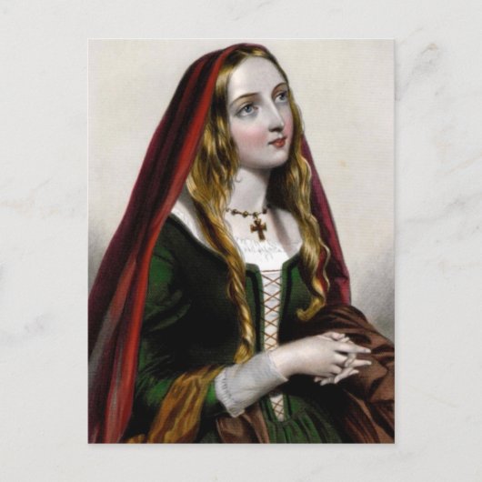Carte Postale Reine Elizabeth Woodville (Devant)