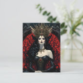 Carte Postale Reine gothique (Debout devant)