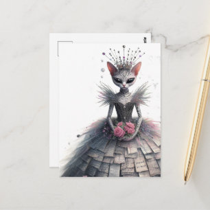 Carte Postale Reine Kitty des Histoires
