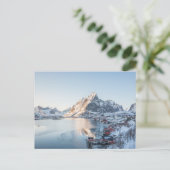 Carte Postale Reine Lofoten Norvège (Debout devant)