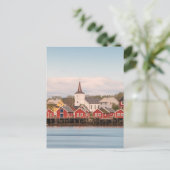 Carte Postale Reine Lofoten Norvège (Debout devant)