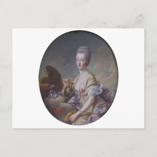 Carte Postale Reine Marie Antoinette par François Hubert Drouais