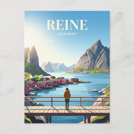 CARTE POSTALE REINE NORVÈGE (Devant)