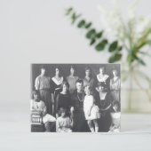 Carte Postale Reine Olga de Grèce avec de grandes filles (Debout devant)