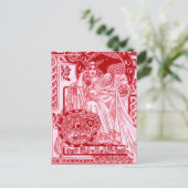 Carte Postale Reine rouge Corbie (Debout devant)