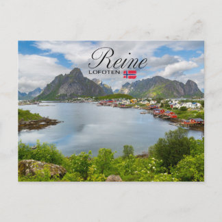 Carte Postale Reine sur les Lofoten