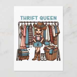 Carte Postale Reine Thrift