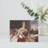 Carte Postale Reine Victoria : Coronation (Debout devant)