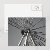 Carte Postale Réinvention de la roue (Devant / Derrière)