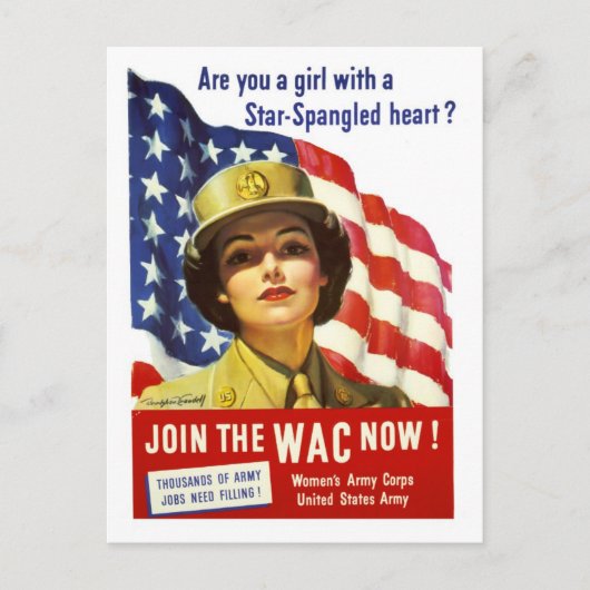 Carte Postale Rejoignez l'ACC maintenant ! Poster de guerre (Devant)