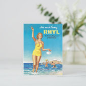 Carte Postale Rejoignez-moi dans Sunny Rhyl (Debout devant)