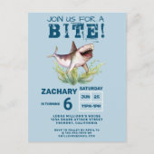 Carte Postale Rejoignez-nous pour une fête d'anniversaire de pet (Devant)