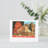 CARTE POSTALE RÉJOUISSEMENTS DE L'ÉGYPTE (Debout devant)