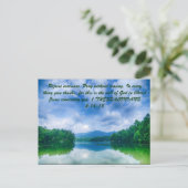 Carte Postale Réjouissez-vous en tout temps. Priez sans cesse. R (Debout devant)