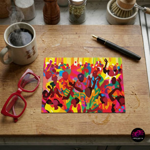 Carte Postale Réjouissez-vous et ressentez l'adoration du Saint-