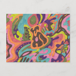 Carte Postale "Relaser" Abstrait