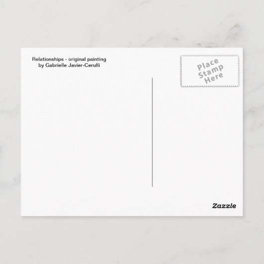 Carte Postale Relations (Dos)