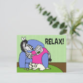 Carte Postale Relax ! (Debout devant)