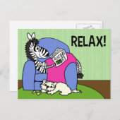 Carte Postale Relax ! (Devant / Derrière)