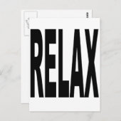 Carte Postale Relax (Devant / Derrière)