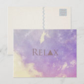 Carte postale Relax (Devant / Derrière)