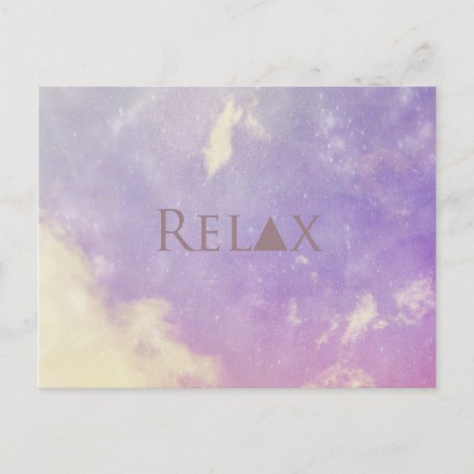 Carte postale Relax (Devant)