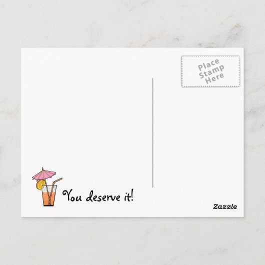 Carte Postale Relax Au Max ! (Dos)