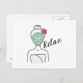 Carte Postale Relax Spa Beauté (Devant / Derrière)