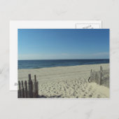 Carte Postale Relaxation sur la plage (Devant / Derrière)