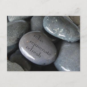 Carte Postale relaxer rajeunir rafraîchir