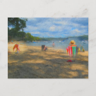 Carte Postale Relaxez-vous sur la plage de Clareville, NSW