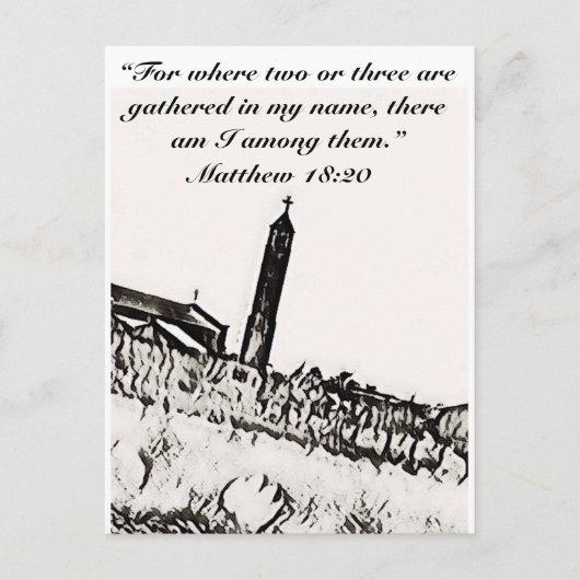 Carte postale religieuse (Devant)