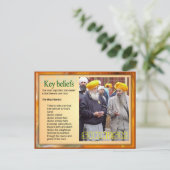 Carte Postale Religion, croyances sikh clés (Debout devant)