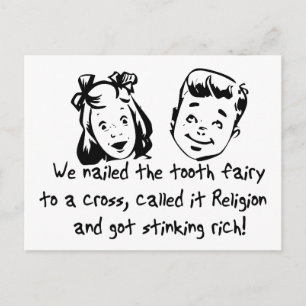 Carte Postale Religion de la fée des dents