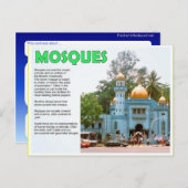 Carte Postale Religion, Islam, Mosquées (Devant / Derrière)